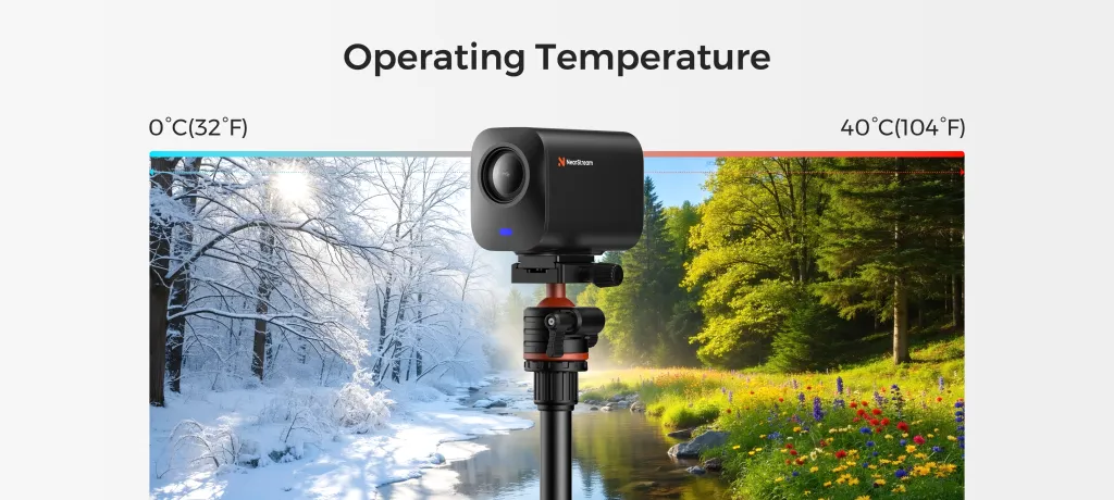 nearstream vm33 operating temperature