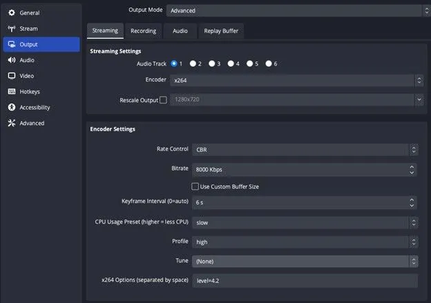 obs streaming guide