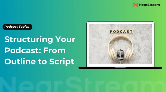 podcast script blog banner