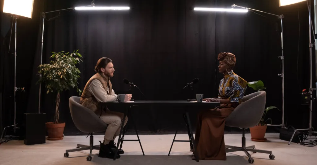 podcast studio