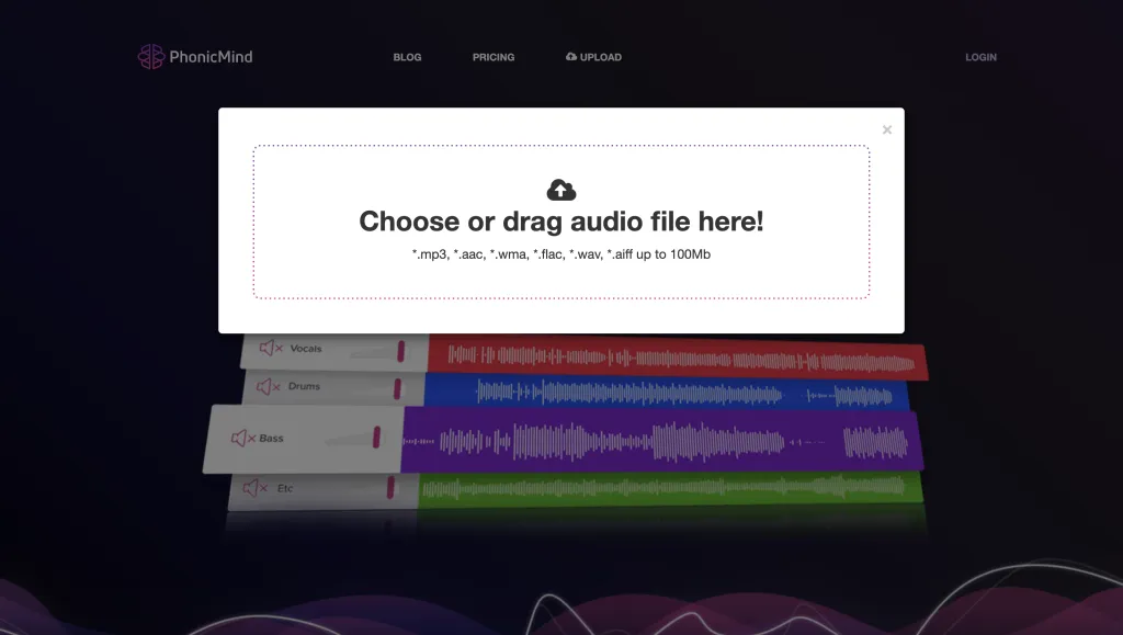 remove background music from video