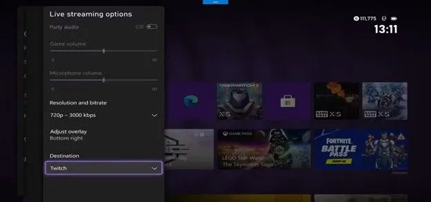 set up twitch account