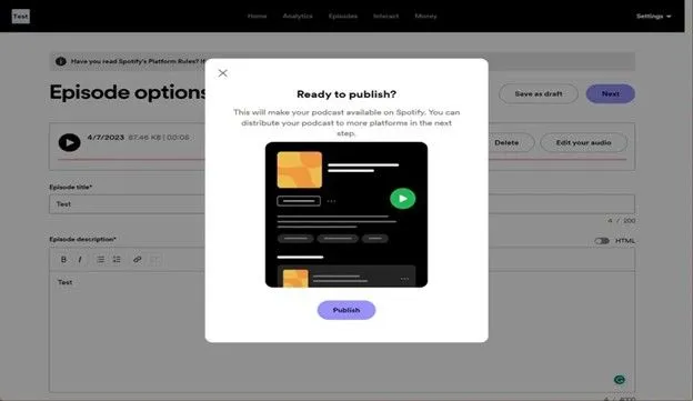 spotify podcast