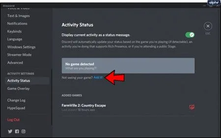 stream on discord