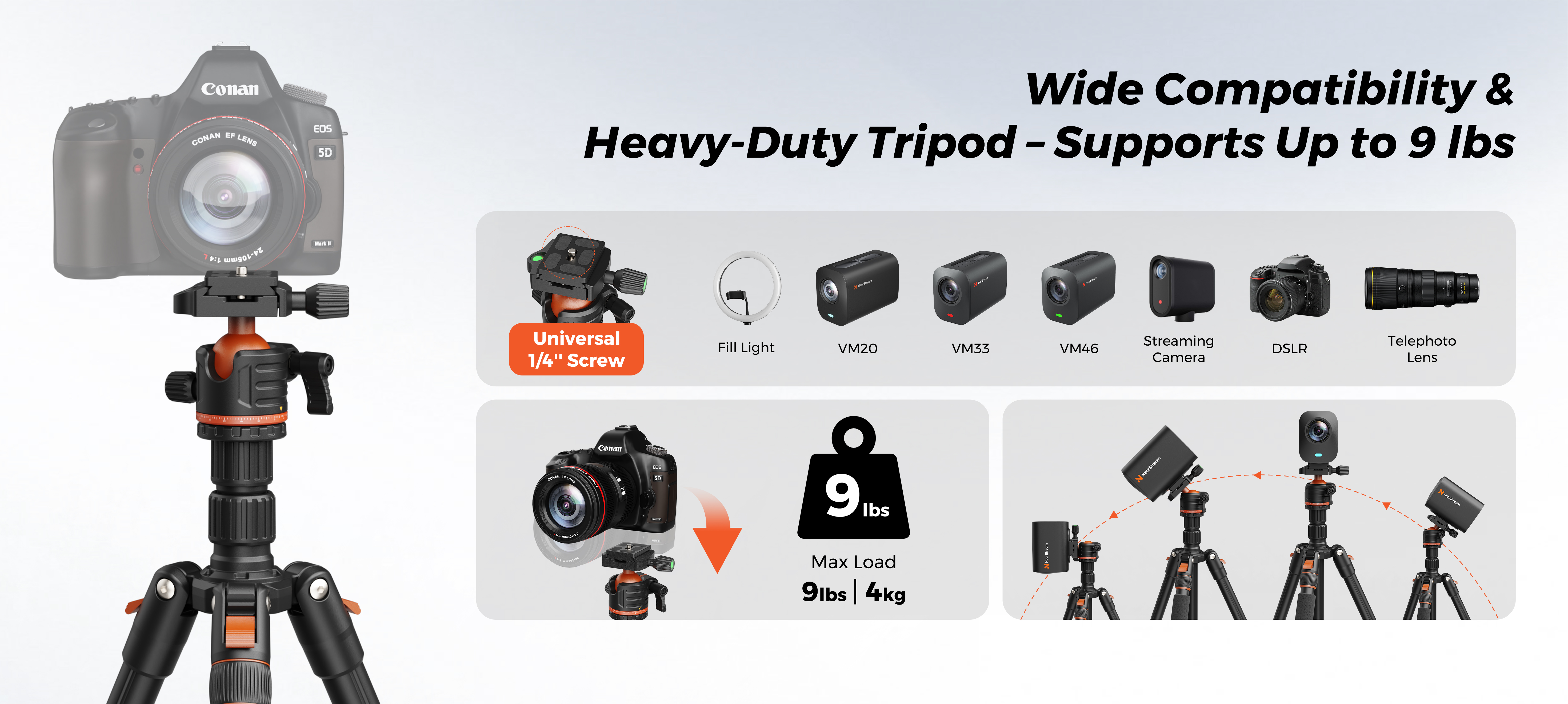 ST30 Professional Tripod