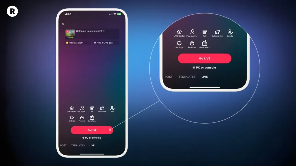 tiktok go live.webp