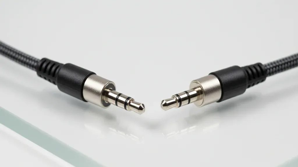Side-by-side comparison of TRS and TRRS audio connectors showing the three-band and four-band differences