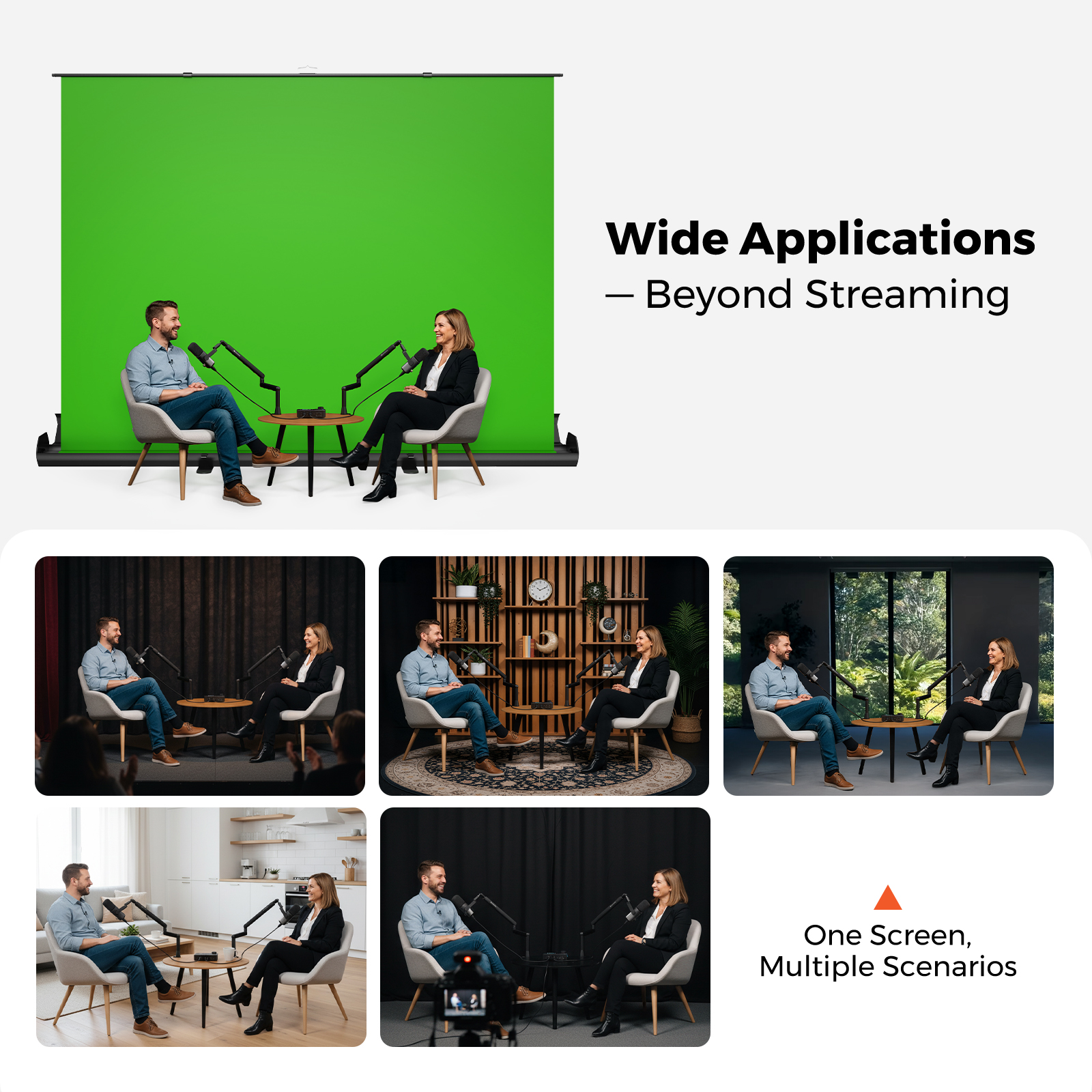 Overhead camera setup showing unboxing of electronics