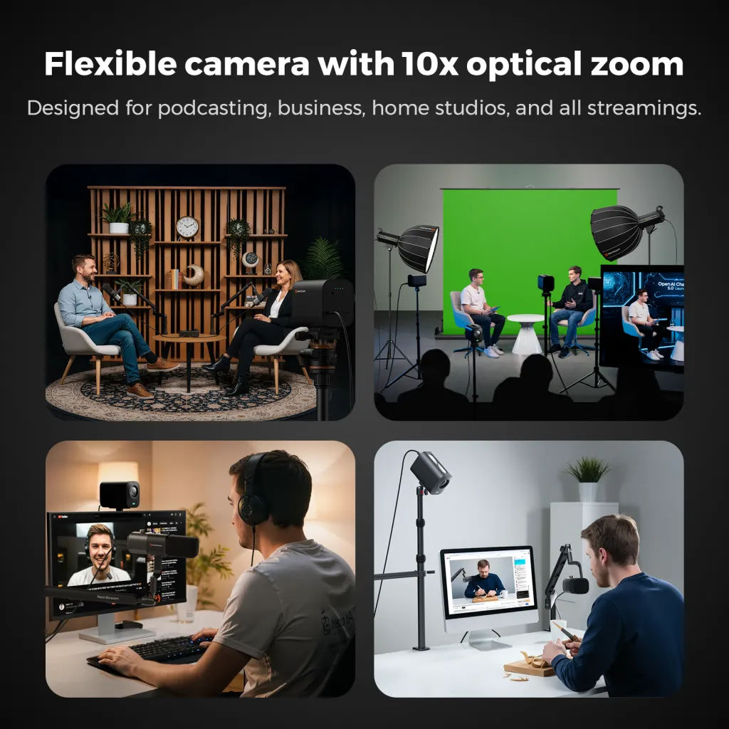 vm20 4k streaming camera scenarios