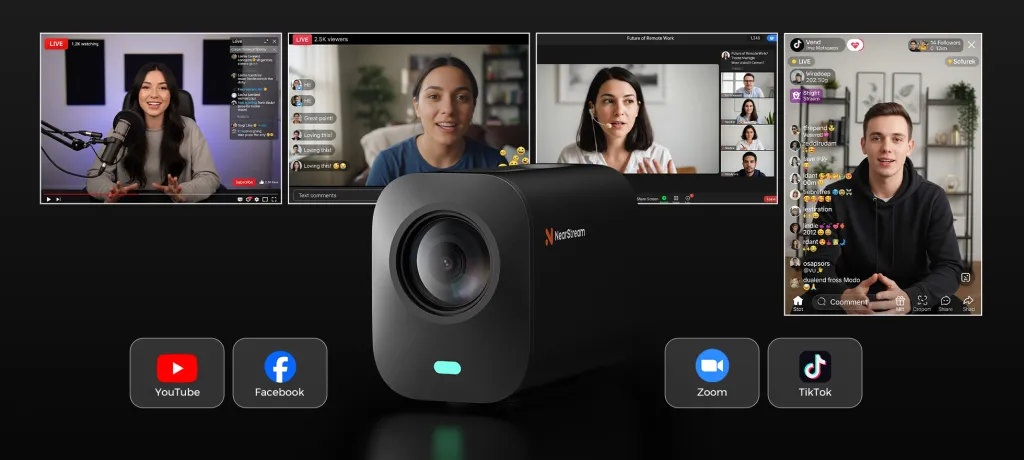 vm20 streaming webcam streaming platforms