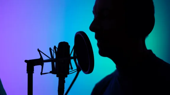 voice over for video blog banner