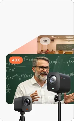 (Deliver clear images from up to 100ft away)