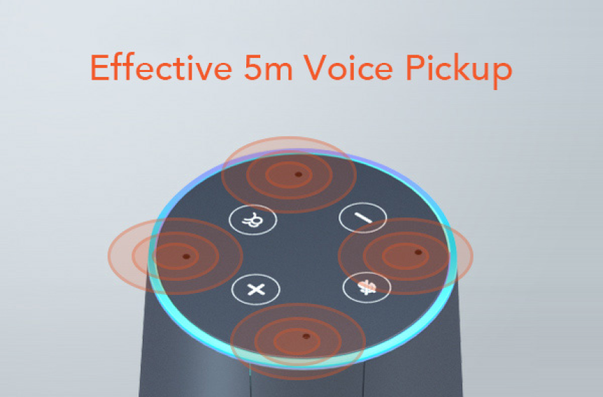 Effective 5m Voice Pickup