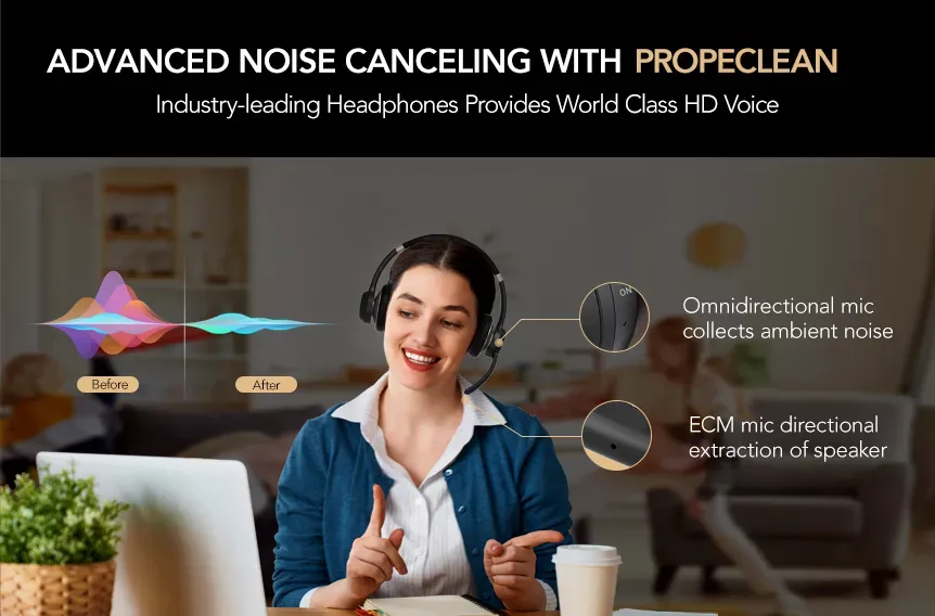 Advanced Noise-Cancelling MIC With ProperClean