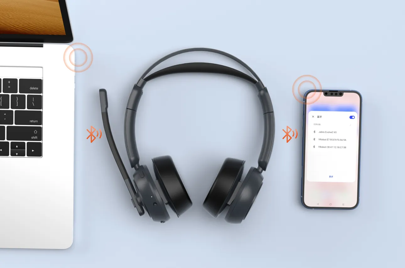 Stable Sound with Bluetooth 5.3