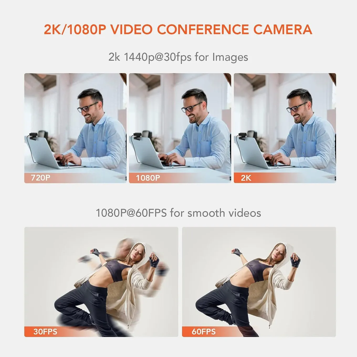 2K video conference camera