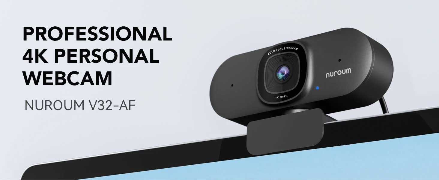 Break Through the Visual Boundary: Experience the Unparalleled V32AF 4K Conference Webcam!