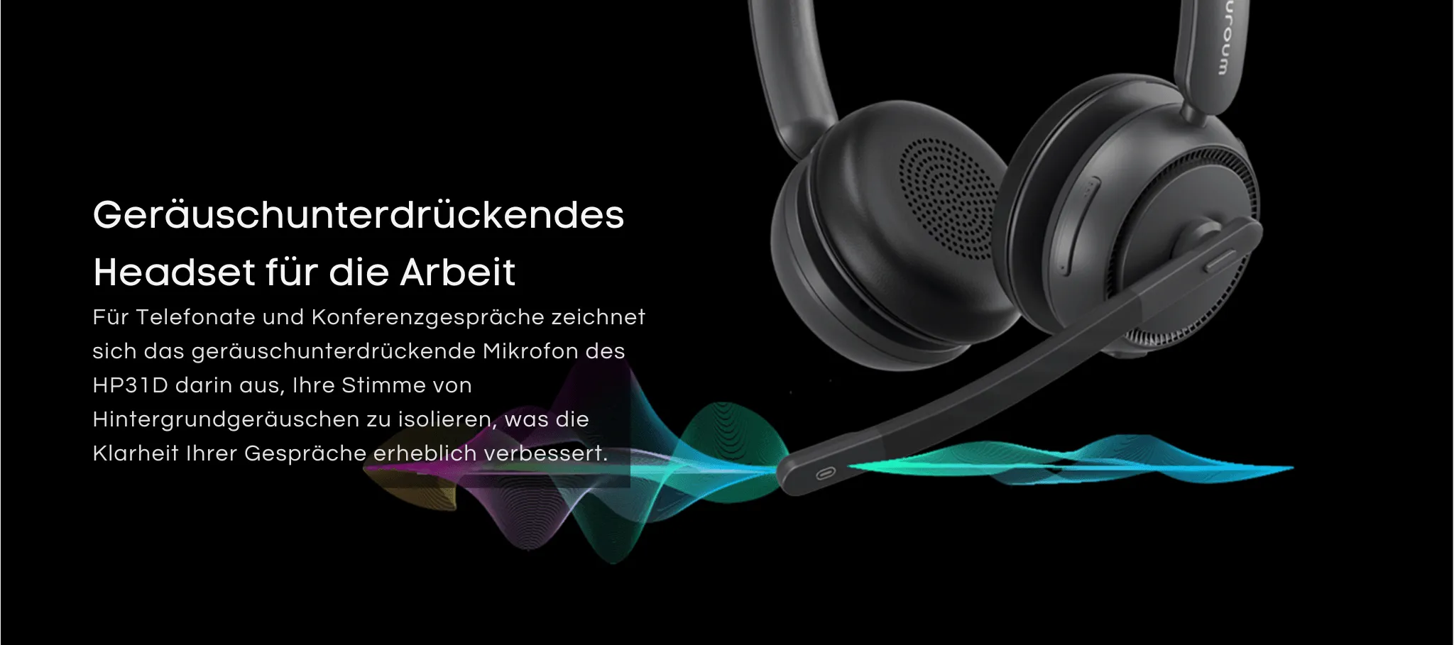 Nuroum HP31D Next-Gen Professional Headset
