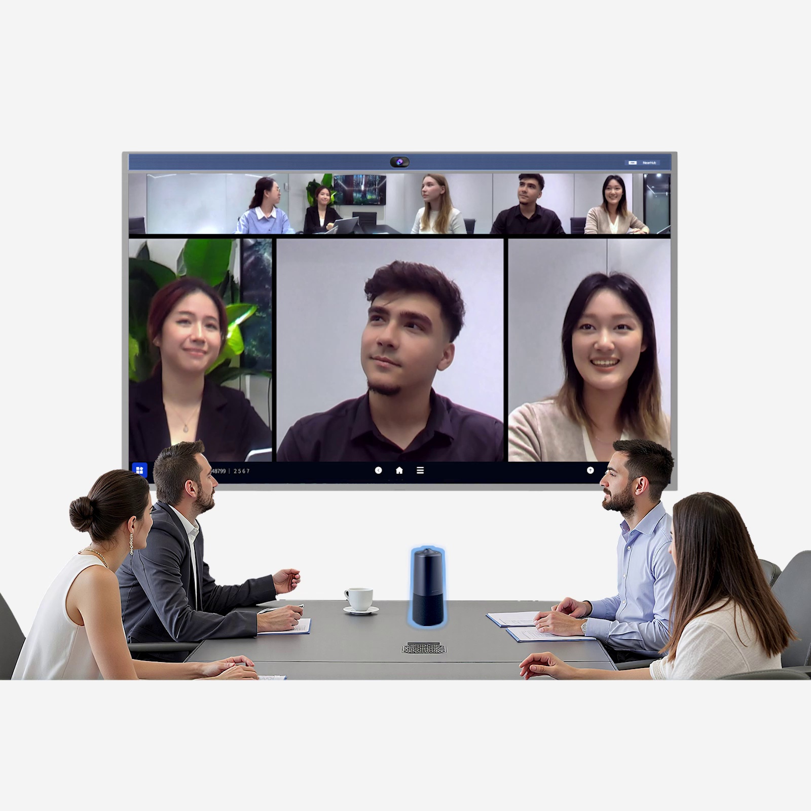 HD 360° Conference Camera, Video Conferencing Solution Nuroum