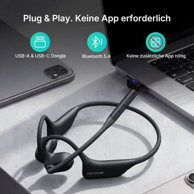 Nuroum Open Ear Pro 2 Business Headset mit Mikrofon - Jetzt Kaufen