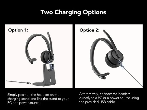 Two Charging Options