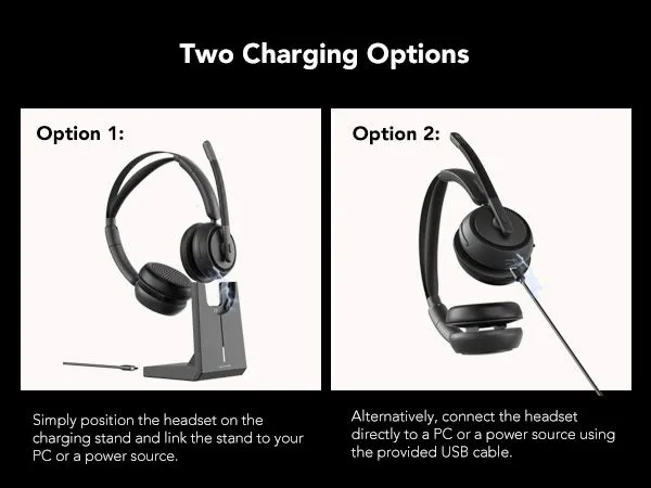 Two Charging Options