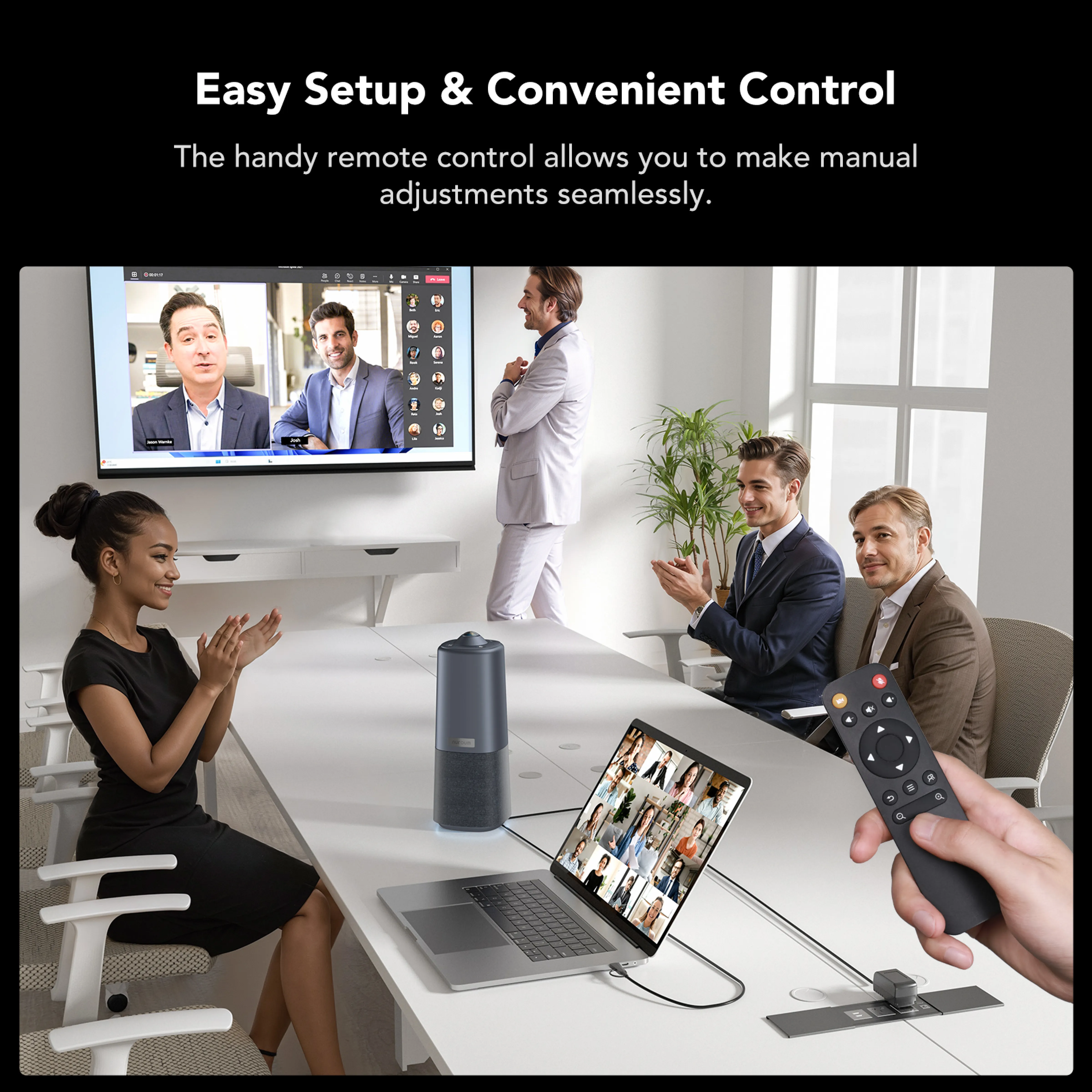 Easy Setup & Convenient Control