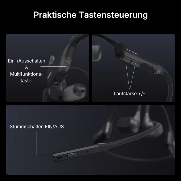 Nuroum Open Ear Pro 2 Business Headset mit Mikrofon - Jetzt Kaufen