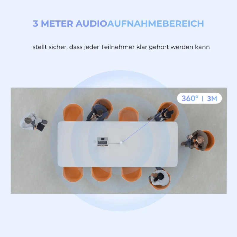 C10 All-in-one 1080P Konferenzkamera für den persönlichen Bereich(＜20㎡)