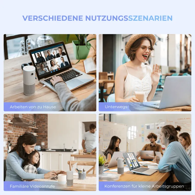 C10 All-in-one 1080P Konferenzkamera für den persönlichen Bereich(＜20㎡)