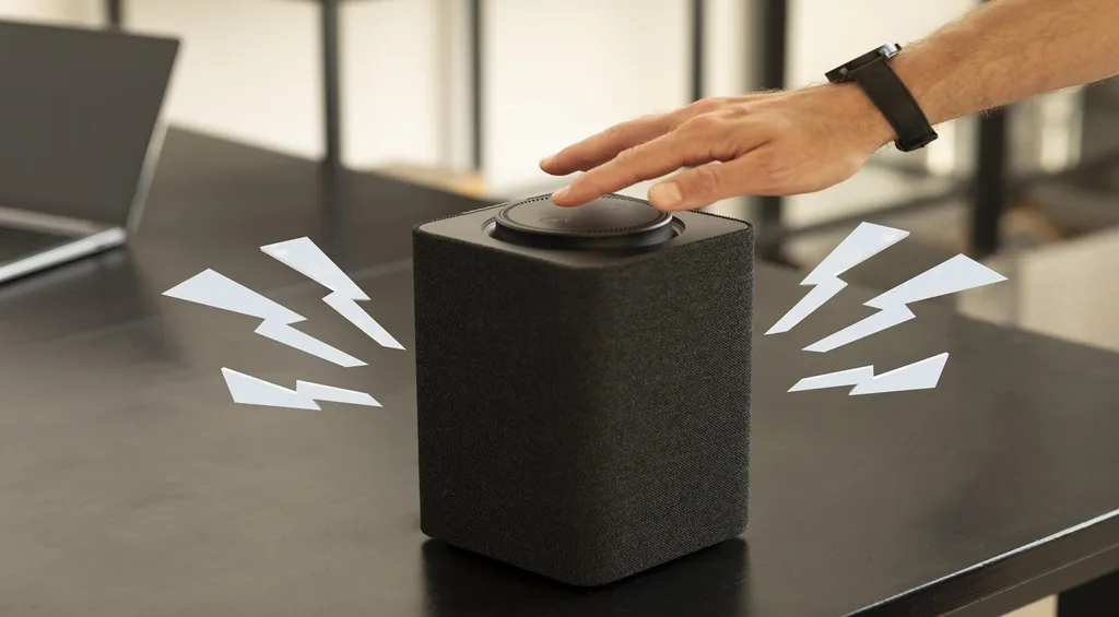 Lower speaker volume to reduce background noise picked up by your headset microphone during calls