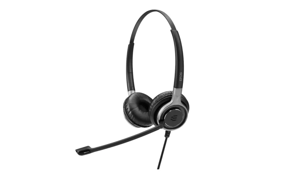 Sennheiser EPOS Impact SC 660 durable wired customer service headset with stainless steel build.