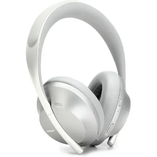 Bose 700 UC noise-canceling wireless headset for office with pre-paired USB dongle.