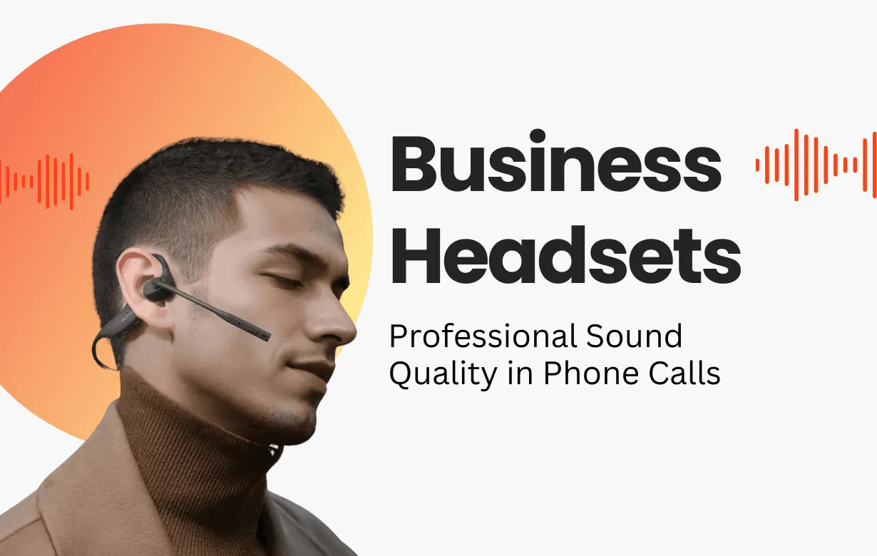 business headset for call sound quality cover