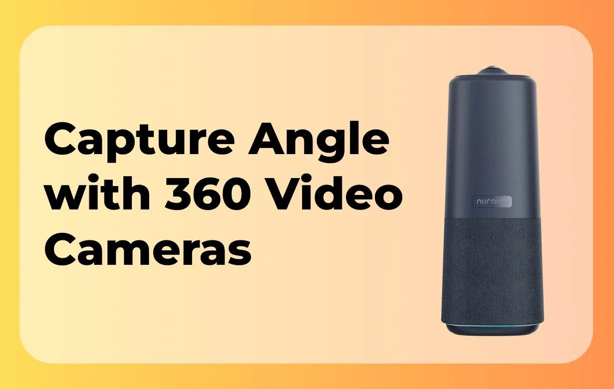 how to capture angle with 360 cam