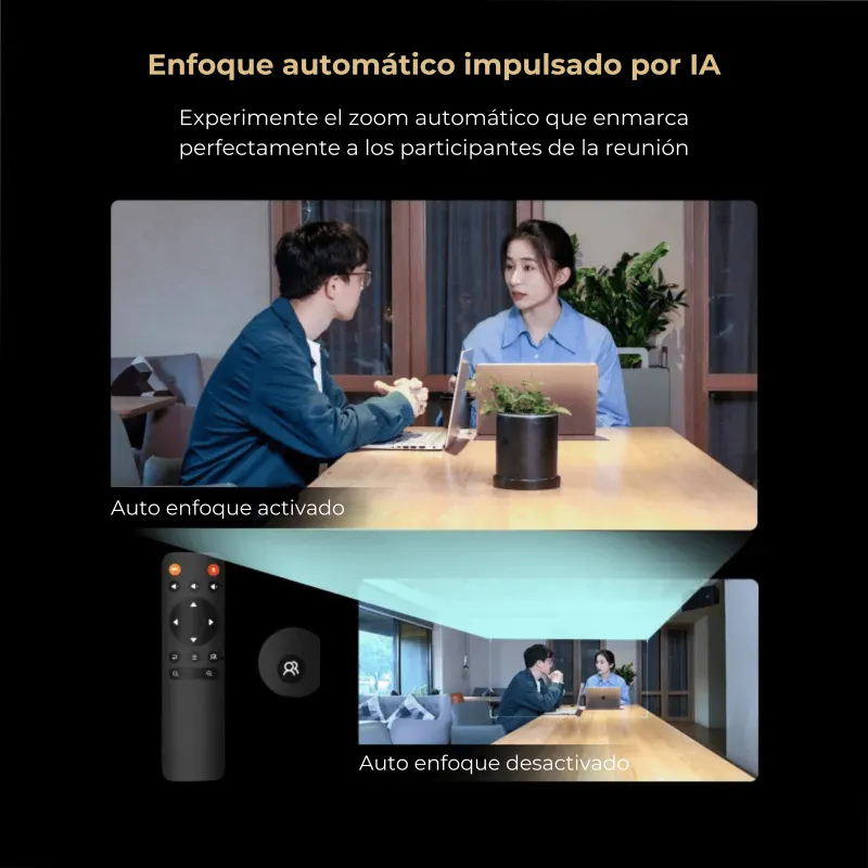 C46 Cámara de reunión Todo en uno 4K para conferencias profesionales en grupo