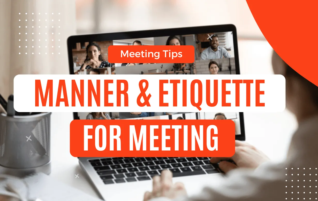 virtual meeting etiquette cover