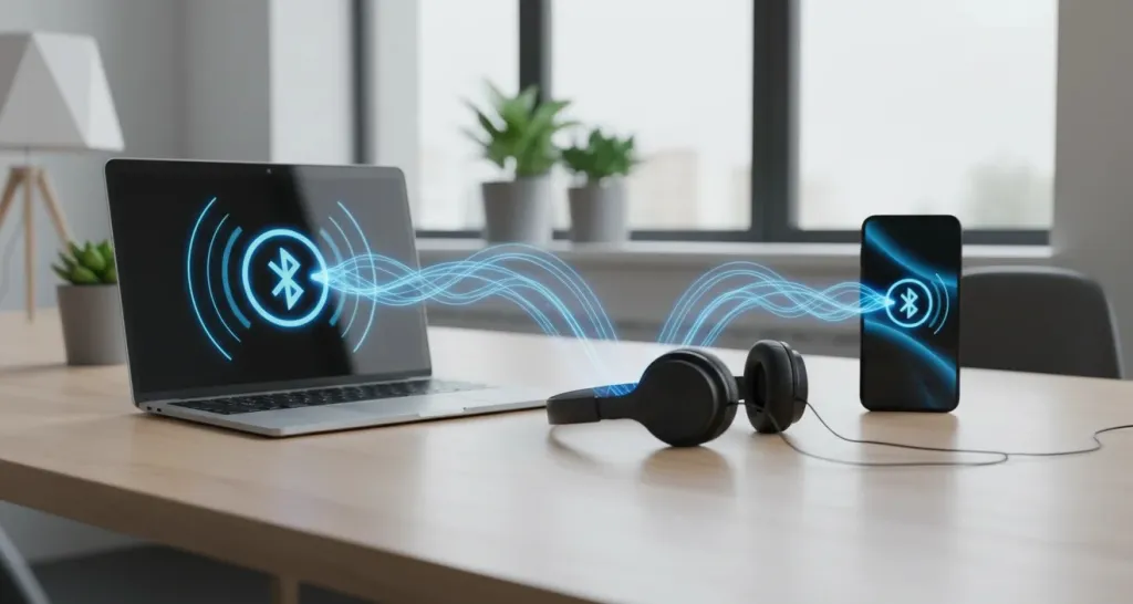 Nuroum OpenEar Pro 2の付属品が並んだ写真。専用ケース、USB-Cドングル、変換アダプター、充電ケーブルが含まれている。