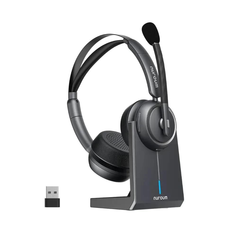 there are headphones of raycon on the table