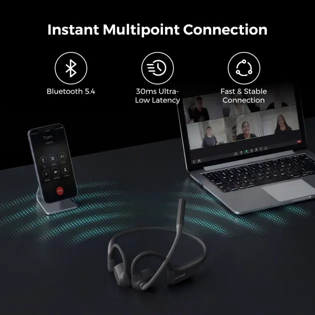 Nuroum Open Ear Pro 2 Business Headset with Mic - Shop Now