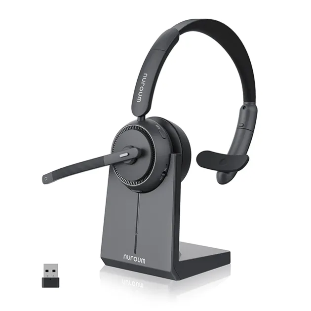 nuroum HP-31S Bluetooth ヘッドセット　定価14980円 HP31S Wireless Headset with AI ENC Noise Cancellation | USB