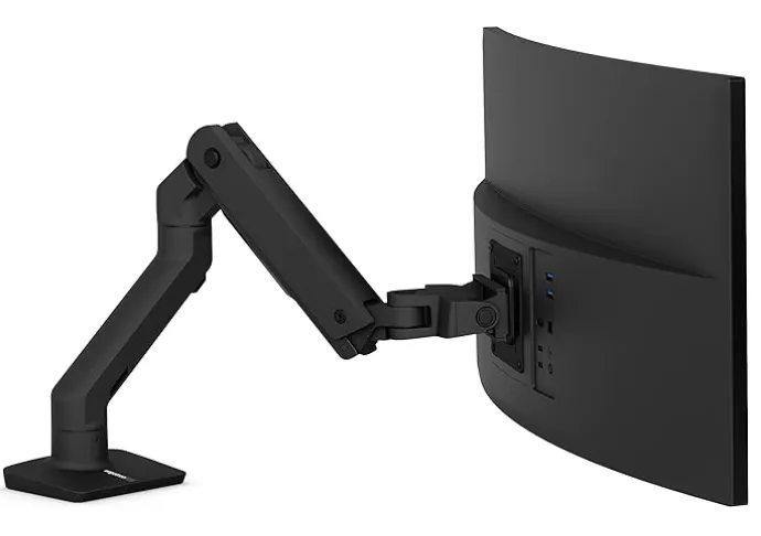  ergotron hx premium heavy duty monitor arm 