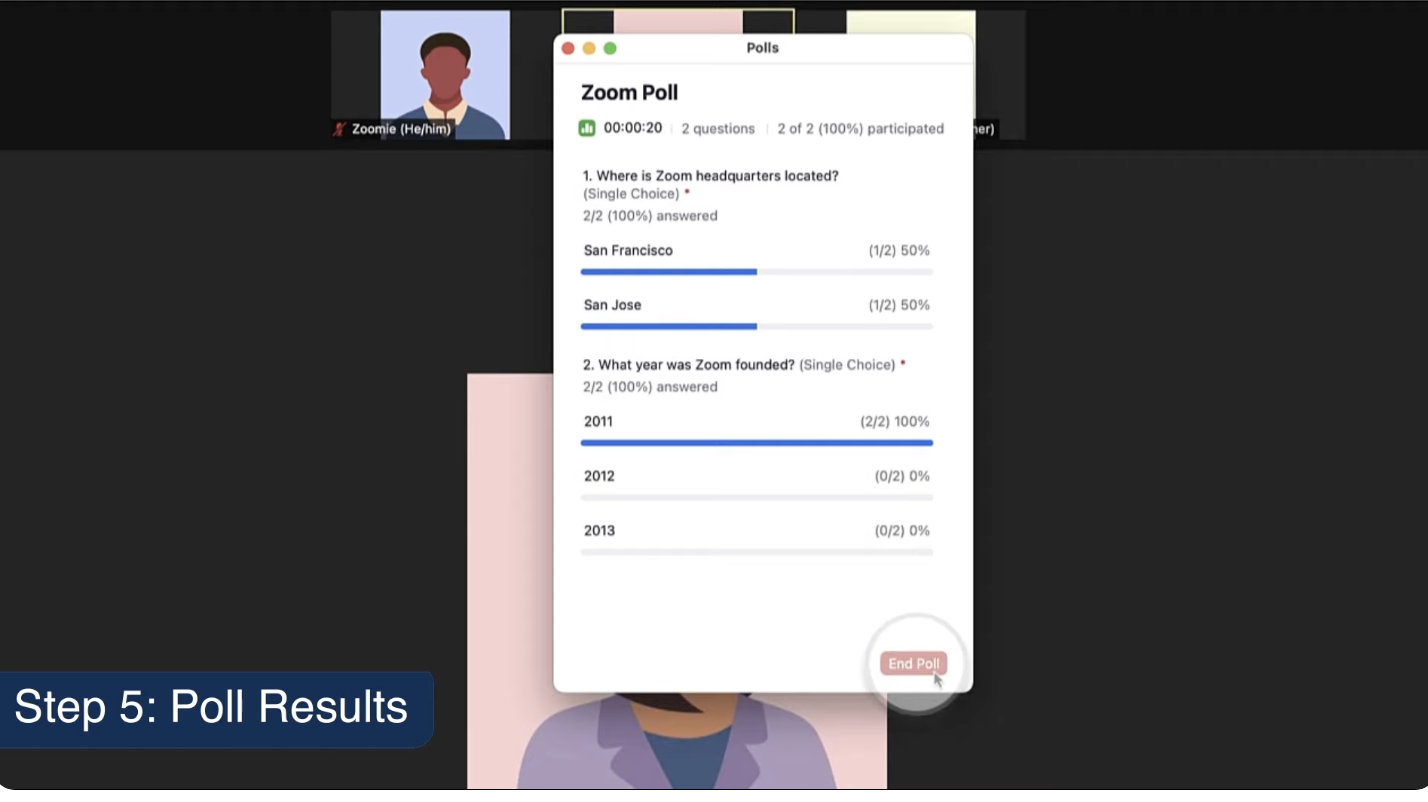 Meetings with Zoom Polls